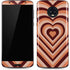 Autumn Heart Pattern Moto G6 Skin