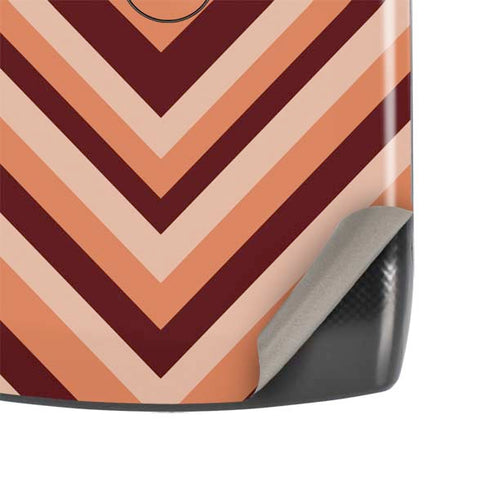 Autumn Heart Pattern Motorola RAZR Skin