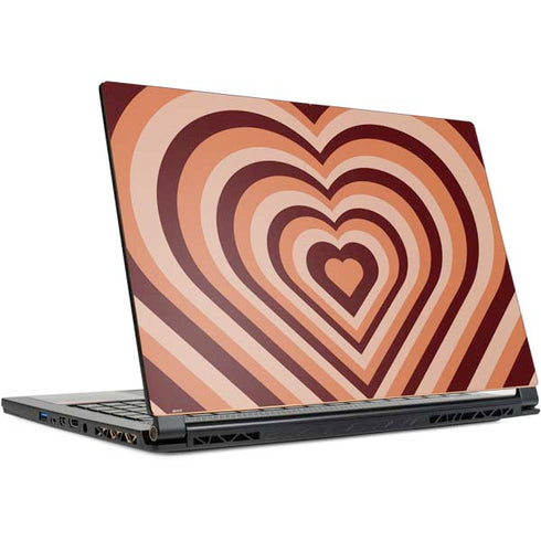 Autumn Heart Pattern MSI GS65 Stealth Laptop Skin