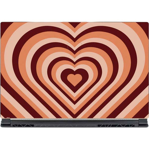 Autumn Heart Pattern MSI GS65 Stealth Laptop Skin