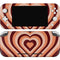 Autumn Heart Pattern Nintendo Switch Lite Skin