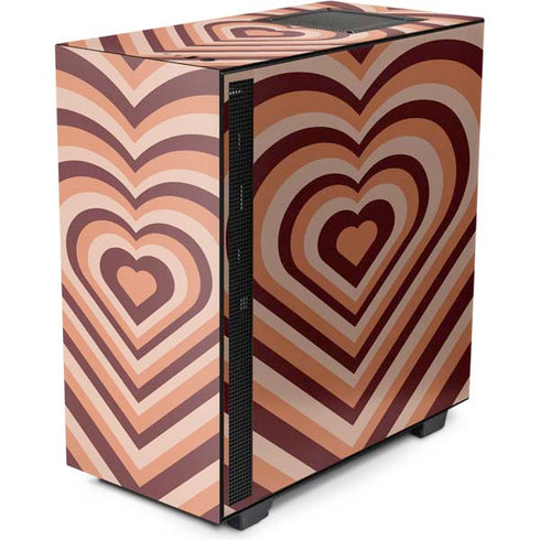Autumn Heart Pattern NZXT H510 Compact ATX Mid-Tower Case Skin
