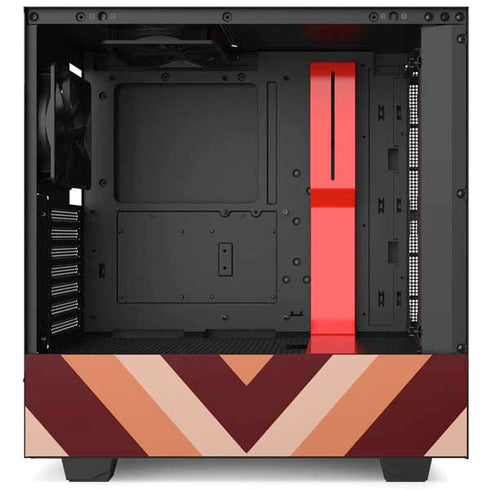 Autumn Heart Pattern NZXT H510 Compact ATX Mid-Tower Case Skin