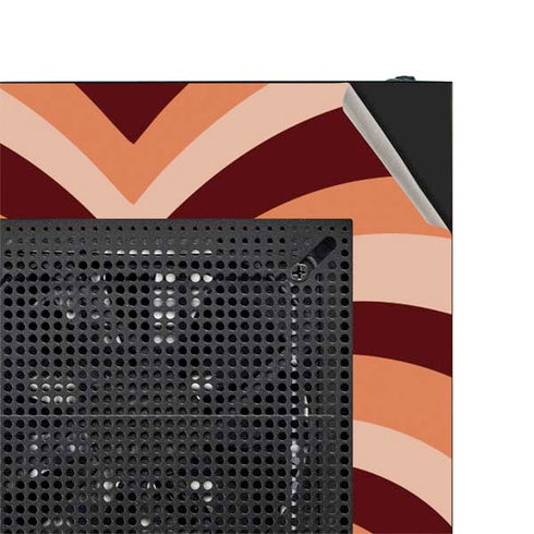 Autumn Heart Pattern NZXT H510 Compact ATX Mid-Tower Case Skin