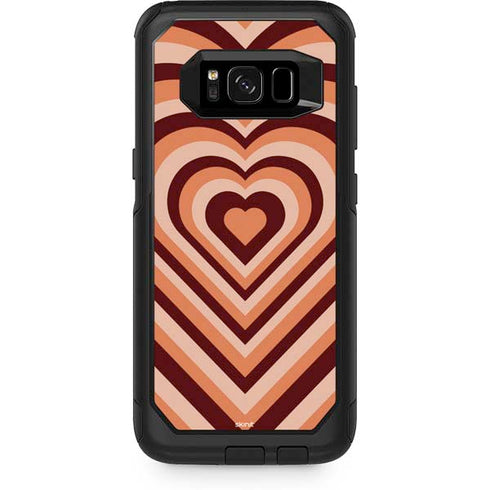 Autumn Heart Pattern Otterbox Commuter Galaxy Skin