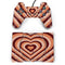 Autumn Heart Pattern PlayStation Classic Bundle Skin