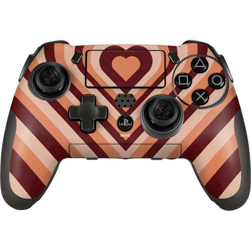 Autumn Heart Pattern PlayStation Scuf Vantage 2 Controller Skin