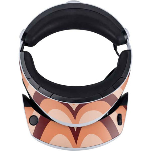 Autumn Heart Pattern PlayStation VR2 Skin