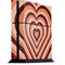 Autumn Heart Pattern PS4 Console Skin