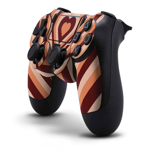 Autumn Heart Pattern PS4 Pro/Slim Controller Skin