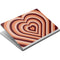 Autumn Heart Pattern Surface Book Skin