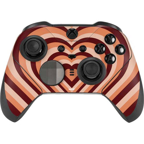 Autumn Heart Pattern Xbox Elite Wireless Controller Series 2 Skin