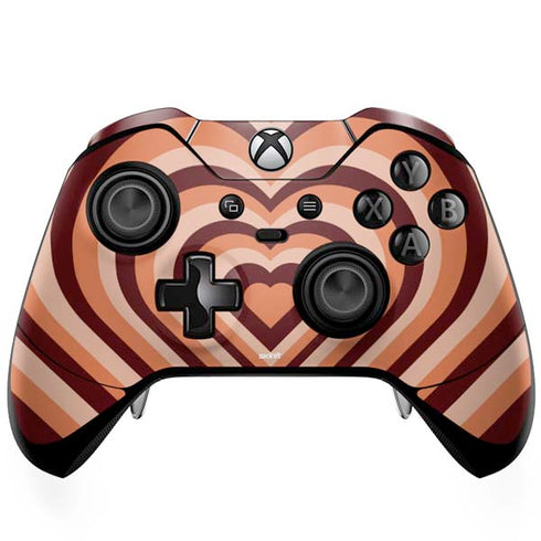Autumn Heart Pattern Xbox One Elite Controller Skin