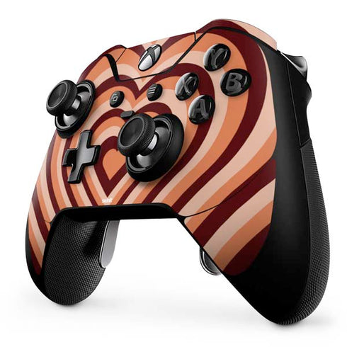 Autumn Heart Pattern Xbox One Elite Controller Skin