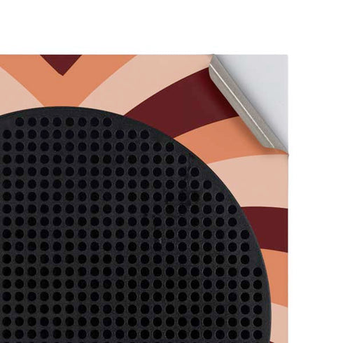 Autumn Heart Pattern Xbox Series S Console Skin