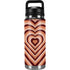 Autumn Heart Pattern YETI Rambler 26oz Bottle Skin