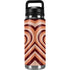 Autumn Heart Pattern YETI Rambler 26oz Bottle Skin