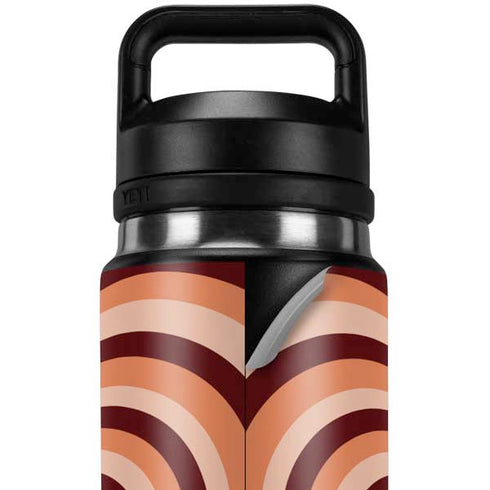Autumn Heart Pattern YETI Rambler 26oz Bottle Skin