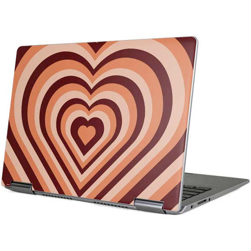 Autumn Heart Pattern Yoga 710 14in Skin