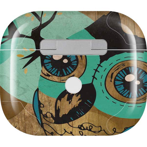 Autumn Owl Apple AirPods (3rd Gen 2021) Skin