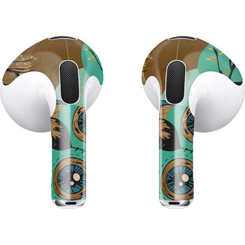 Autumn Owl Apple AirPods (3rd Gen 2021) Skin