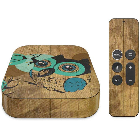 Autumn Owl Apple TV Skin