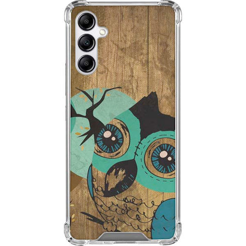 Autumn Owl Galaxy A15 5G Clear Case