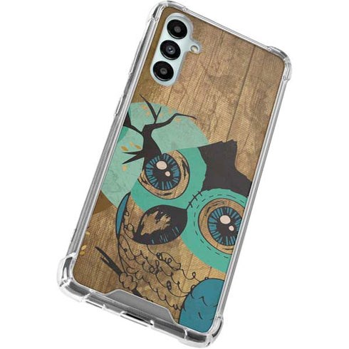 Autumn Owl Galaxy A15 5G Clear Case