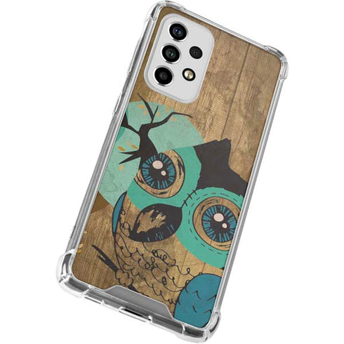 Autumn Owl Galaxy A33 5G Clear Case