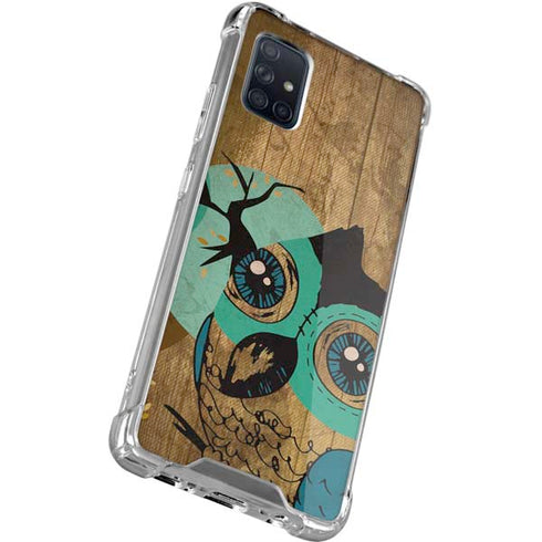 Autumn Owl Galaxy A51 5G Clear Case