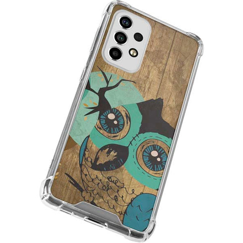 Autumn Owl Galaxy A53 5G Clear Case