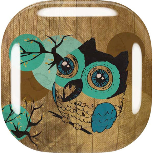 Autumn Owl Galaxy Buds Live Skin