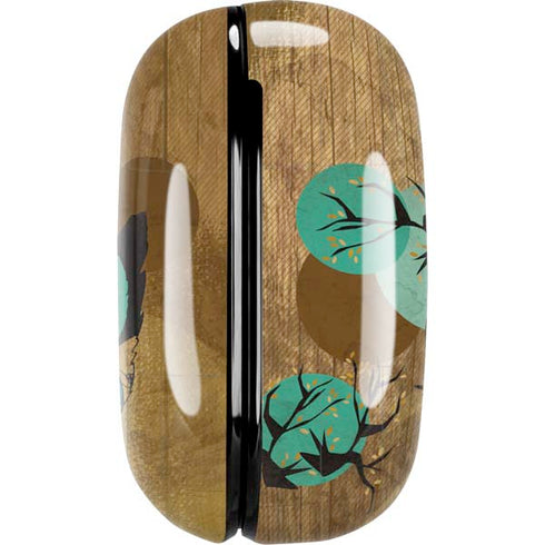 Autumn Owl Galaxy Buds Live Skin