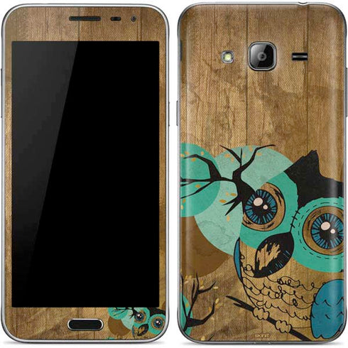 Autumn Owl Galaxy J3 Skin