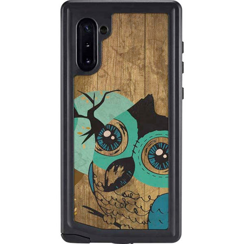Autumn Owl Galaxy Note 10 Waterproof Case