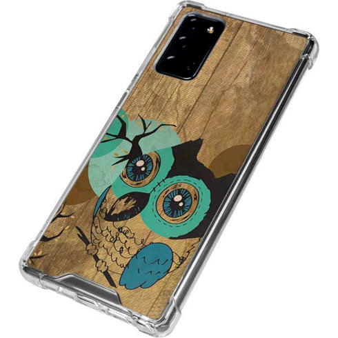 Autumn Owl Galaxy Note20 5G Clear Case