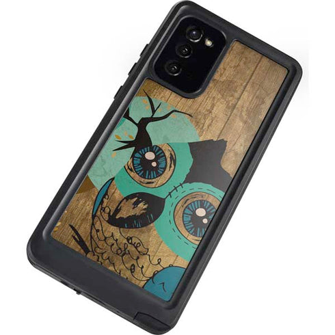 Autumn Owl Galaxy Note20 5G Waterproof Case