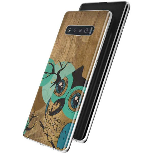 Autumn Owl Galaxy S10 Plus Skin