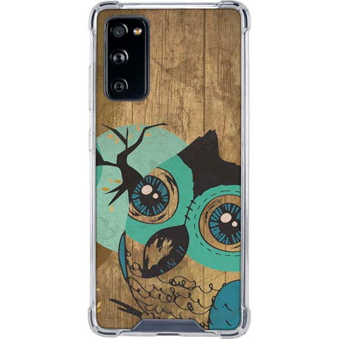 Autumn Owl Galaxy S20 FE Clear Case