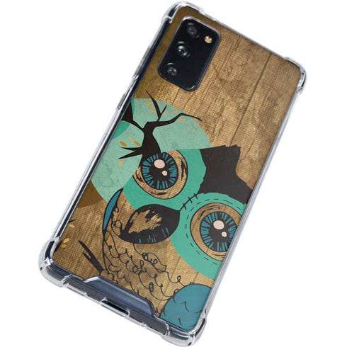 Autumn Owl Galaxy S20 FE Clear Case