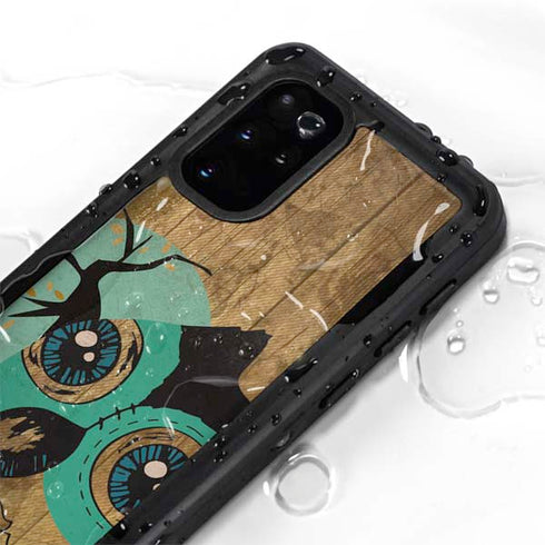 Autumn Owl Galaxy S20 Plus Waterproof Case