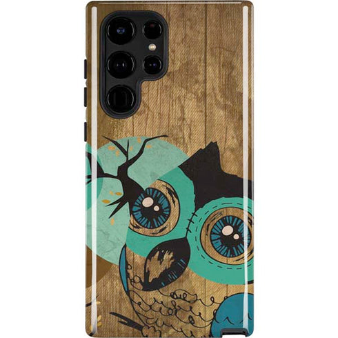Autumn Owl Galaxy S22 Ultra Pro Case