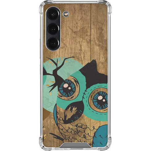 Autumn Owl Galaxy S23 Plus Clear Case