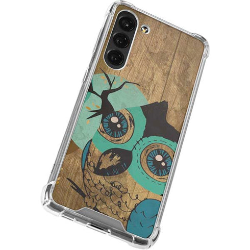 Autumn Owl Galaxy S23 Plus Clear Case