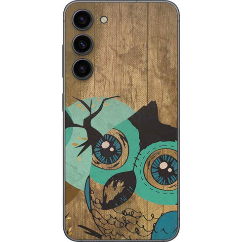 Autumn Owl Galaxy S23 Plus Skin