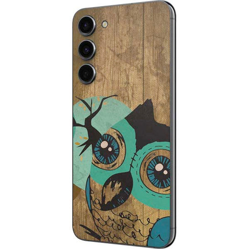 Autumn Owl Galaxy S23 Plus Skin