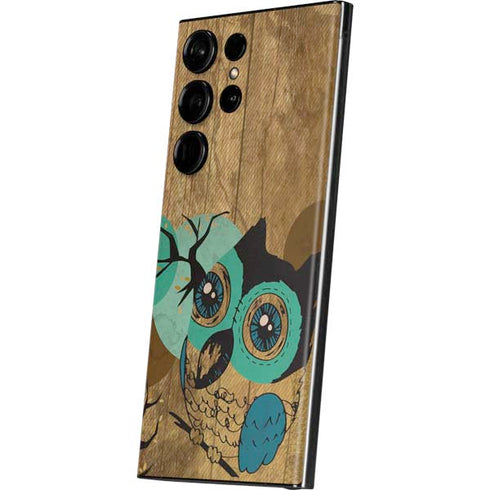 Autumn Owl Galaxy S23 Ultra Skin