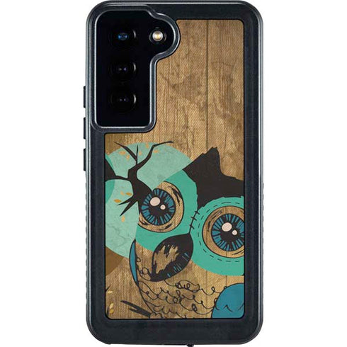 Autumn Owl Galaxy S23 Waterproof Case