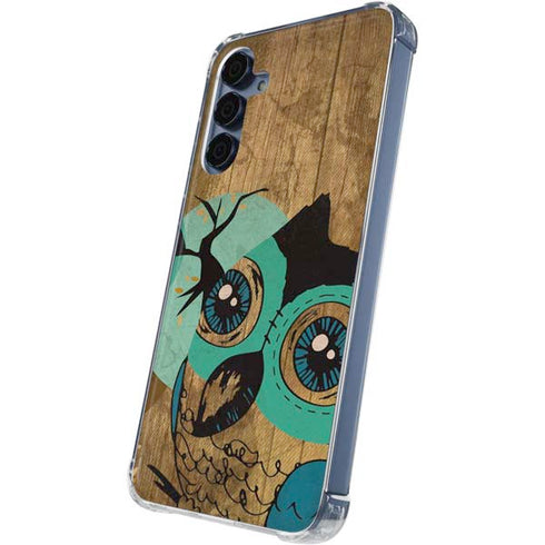 Autumn Owl Galaxy S24 Clear Case