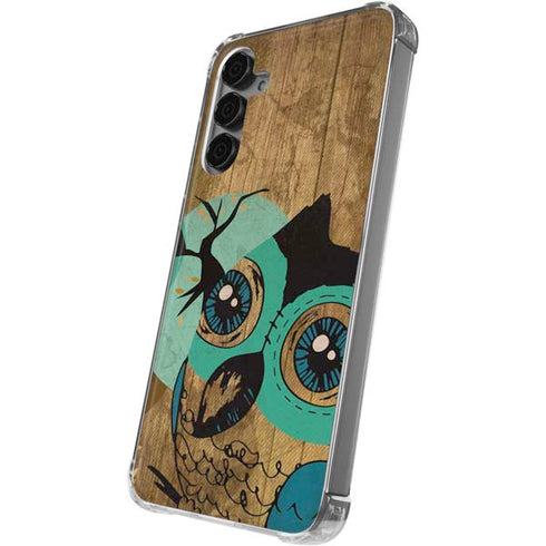 Autumn Owl Galaxy S24 Plus Clear Case